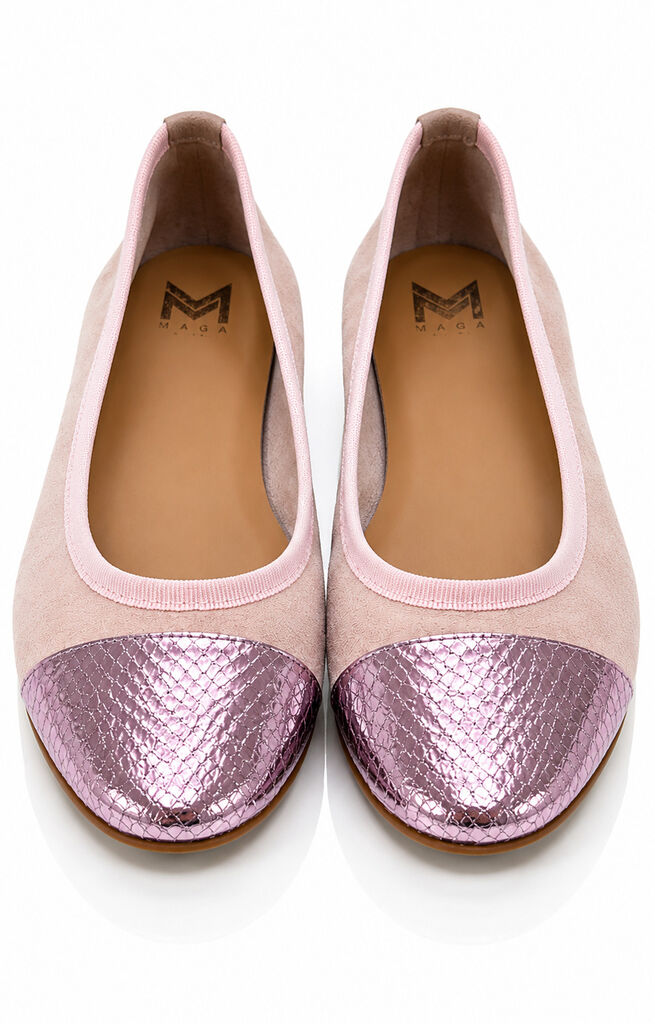 Ballerina Camoscio ROSA