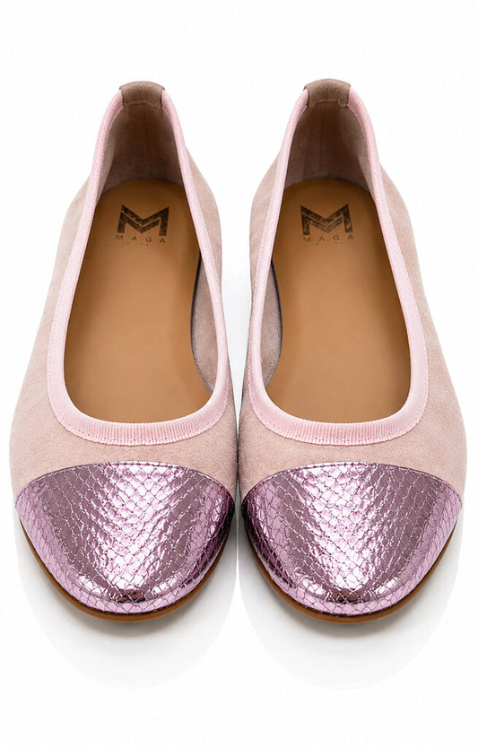 Ballerina Camoscio ROSA
