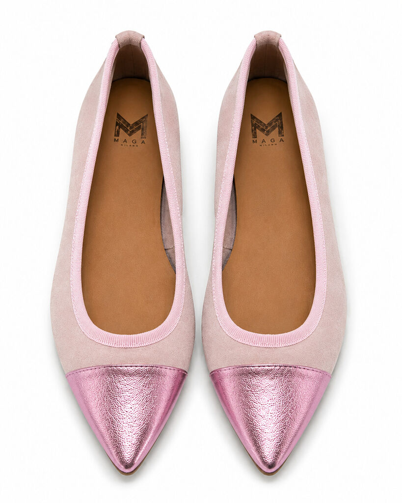 Ballerina Camoscio ROSA