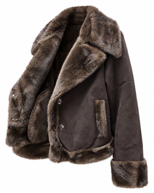Jacket - COFFEE