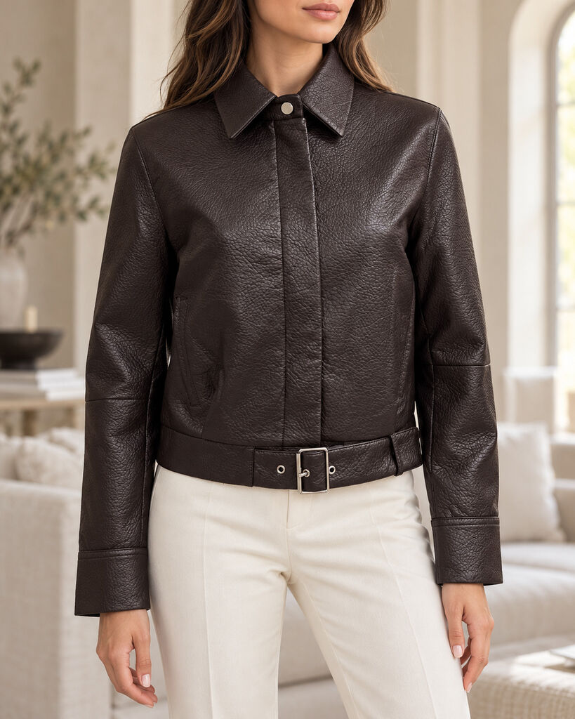 Jacket - COFFEE