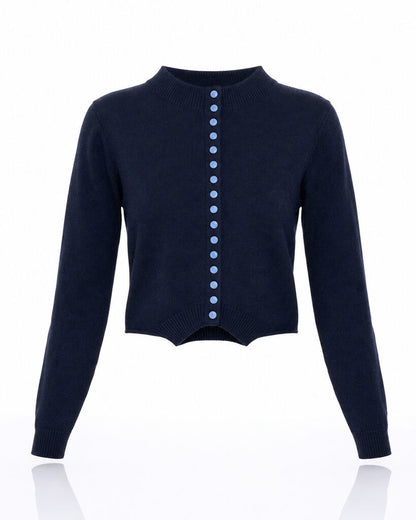 Cardigan - NAVY