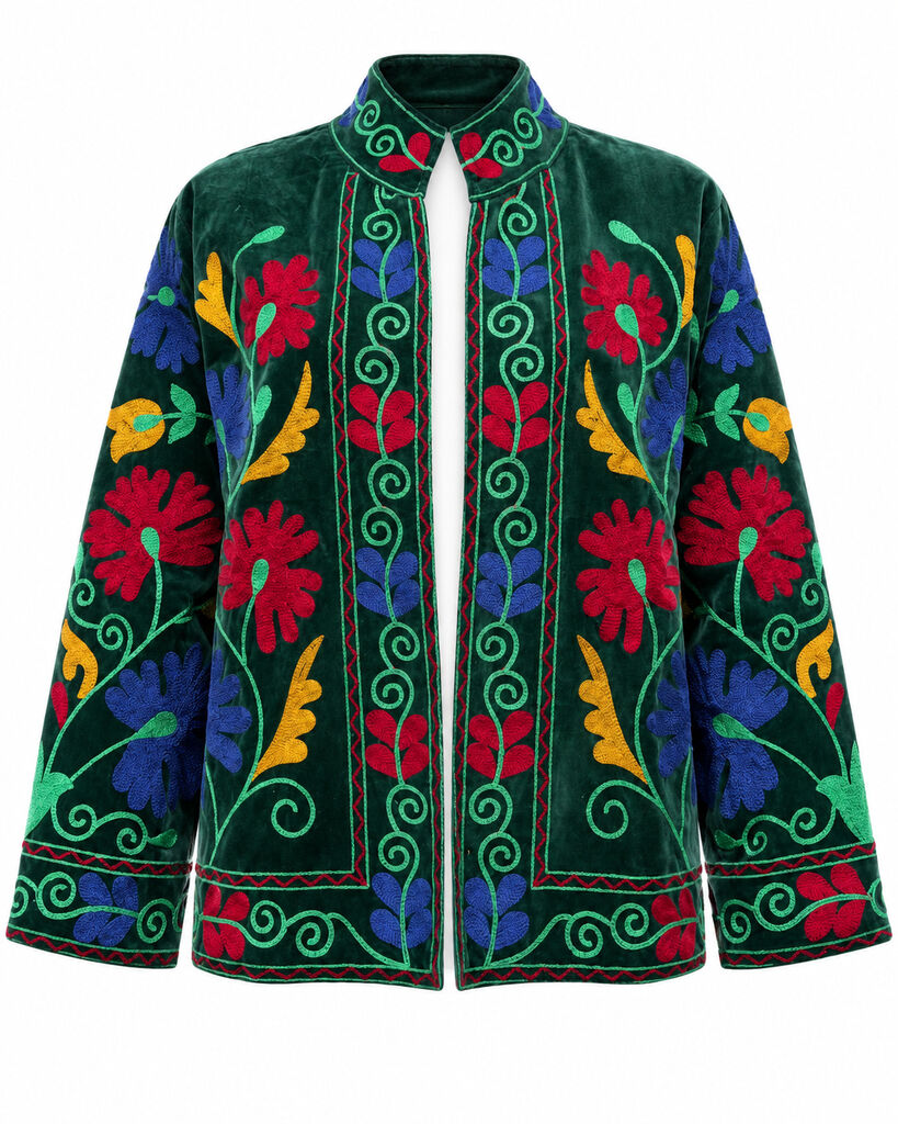 Jacket - GREEN/BLU