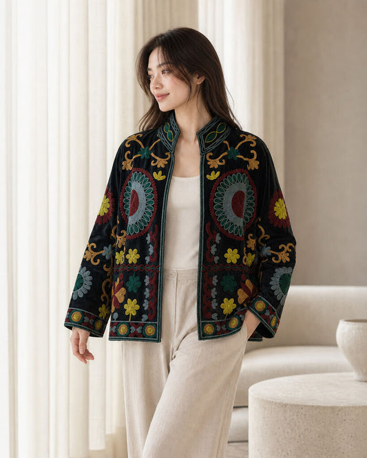 Jacket - BLACK/GREEN