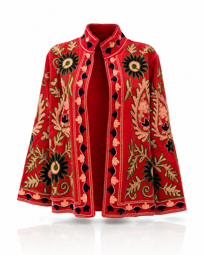 Jacket - RED/BLACK