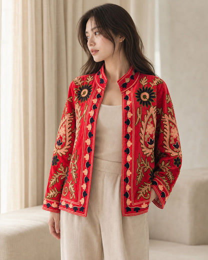 Jacket - RED/BLACK