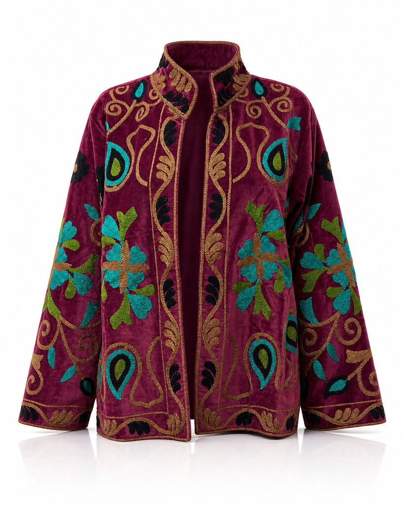 Jacket - BORDEAU/BLACK