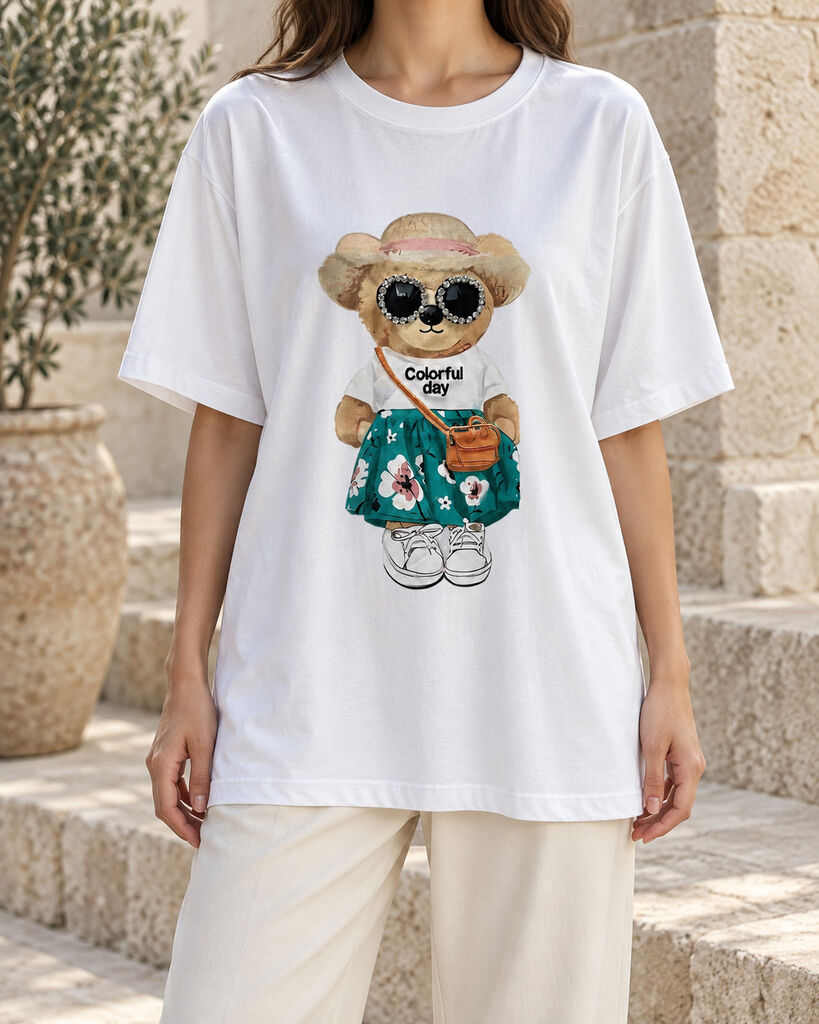 Tshirt Cotton WHITE