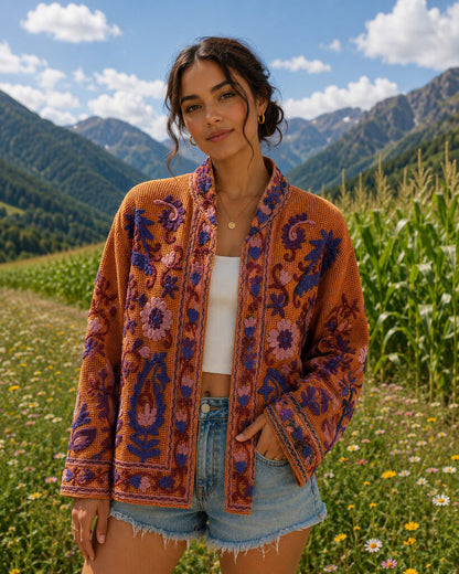 Kaftan Unique ORA/BLU