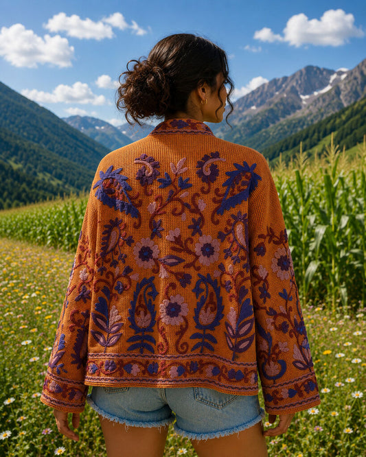 Kaftan Unique ORA/BLU
