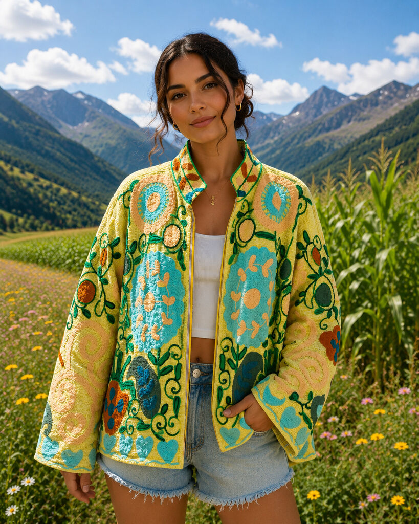 Kaftan T.raye GIALLO