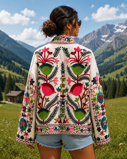 Kaftan Unique WHI/VER