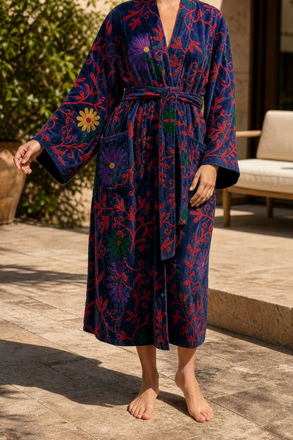 Coat - BLU/RED