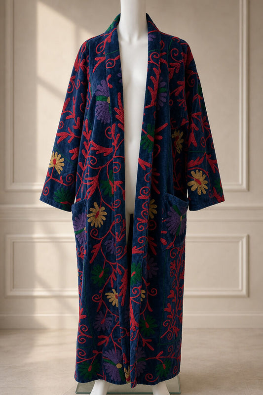 Coat - BLU/RED