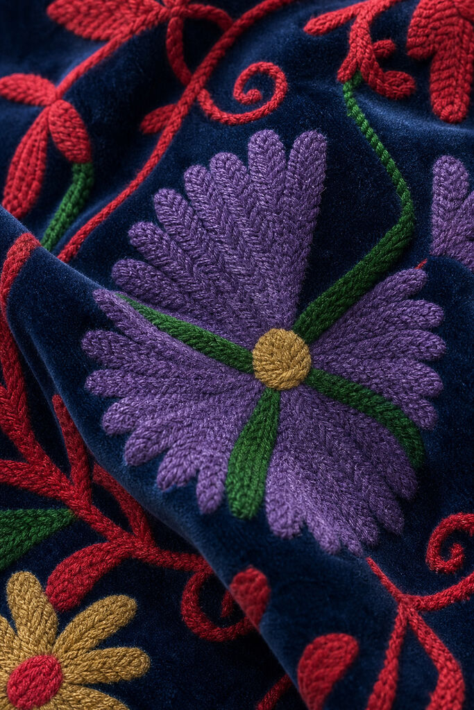 Coat - BLU/RED