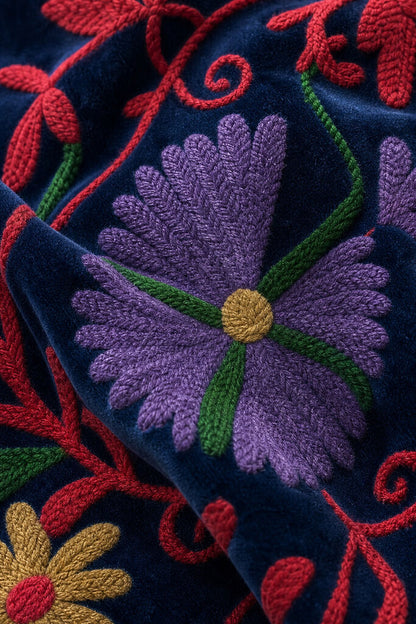 Coat - BLU/RED