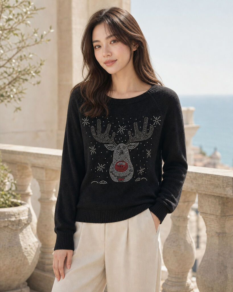 Top Long Sleeves - BLACK
