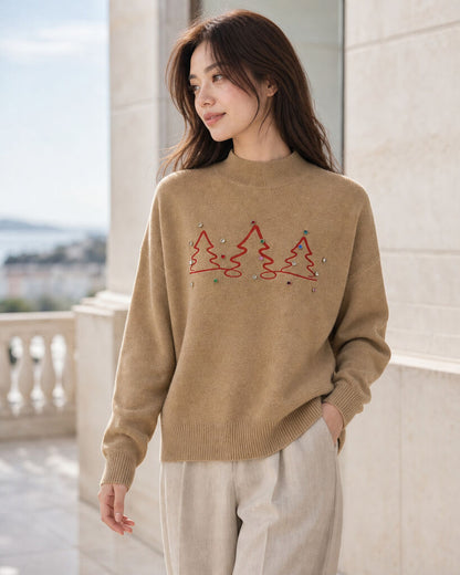 Top Long Sleeves - CAMEL