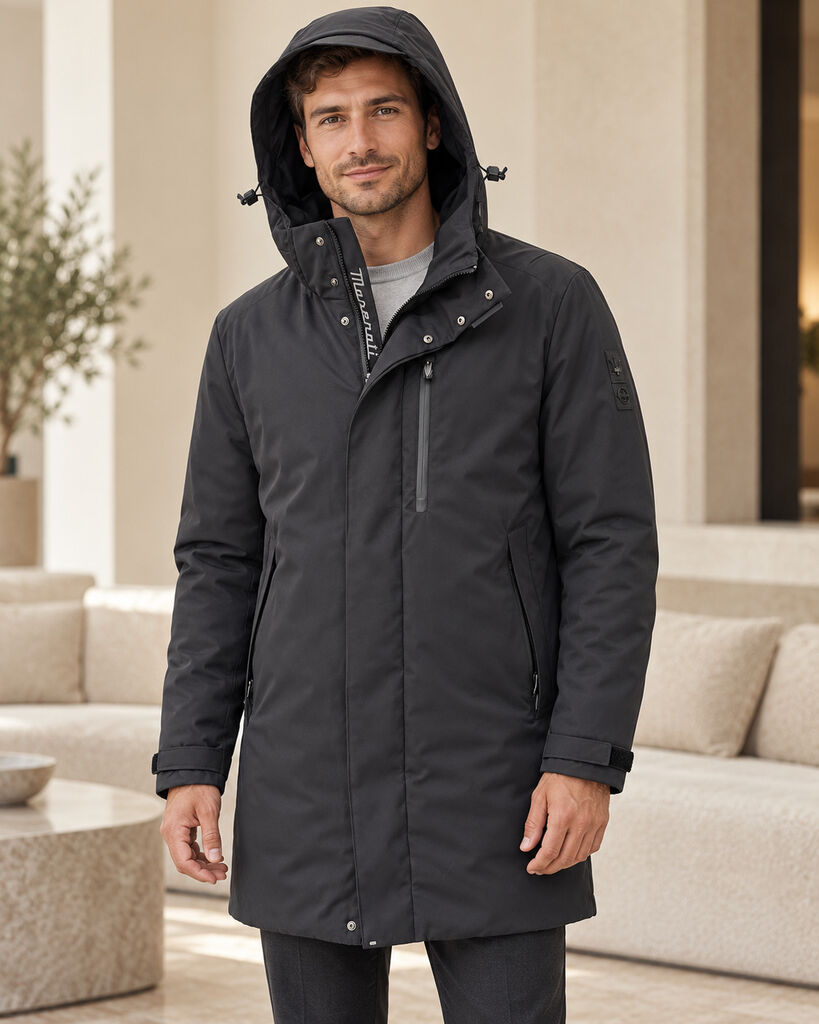 Coat - BLACK