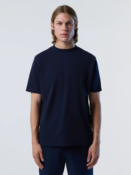 Navy Relaxed Crewneck T-Shirt