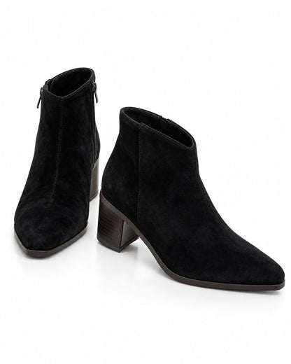 Ankle Boot Suede BLACK