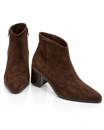 Ankle Boot Suede BROWN