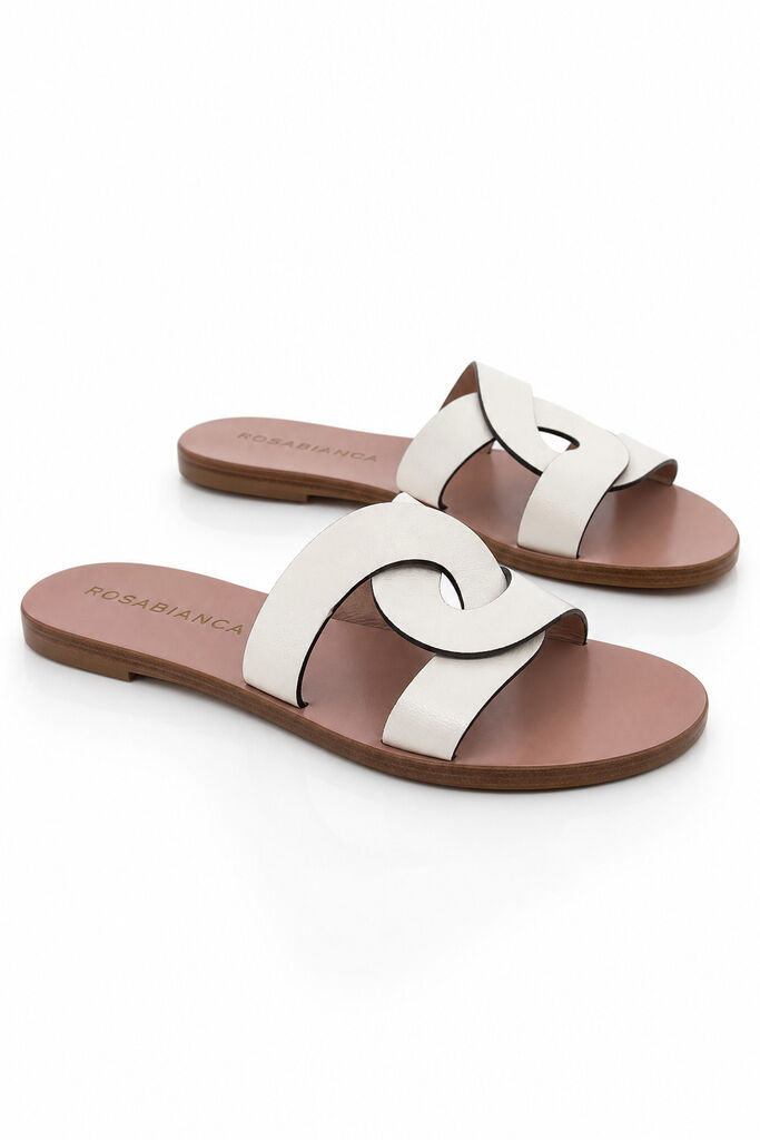 Flat Shoe Nappa BIANCO