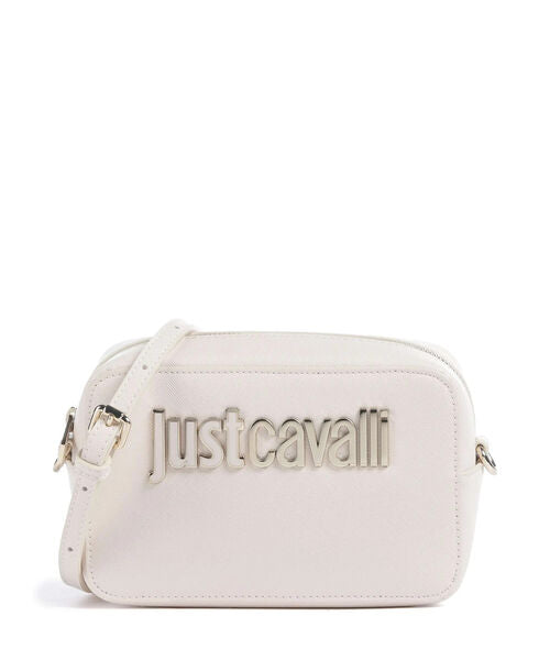 Ivory Camera Bag with Logo Accent