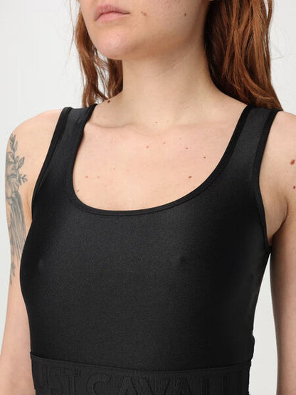 Black Tank Top with Elastic Band