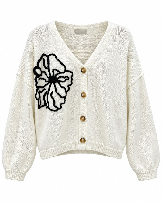 Cardigan - AVORIO