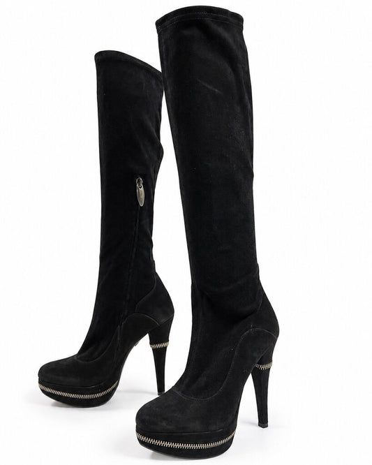Shoes Camoscio Nero
