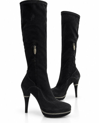 Shoes Camoscio Nero