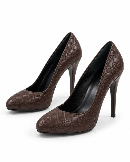 Shoes Nappa Marron