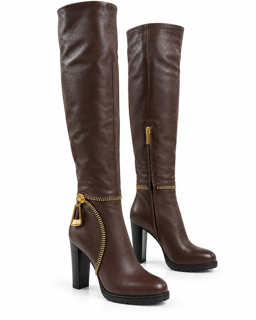 Shoes Nappa Marron