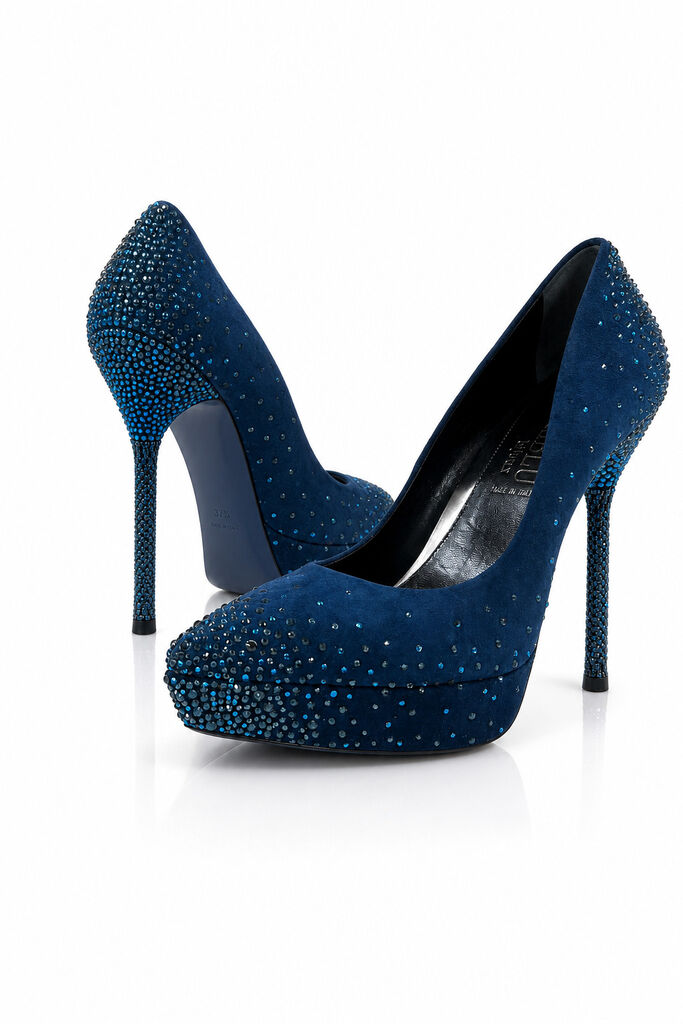 Shoes Camoscio Bleu