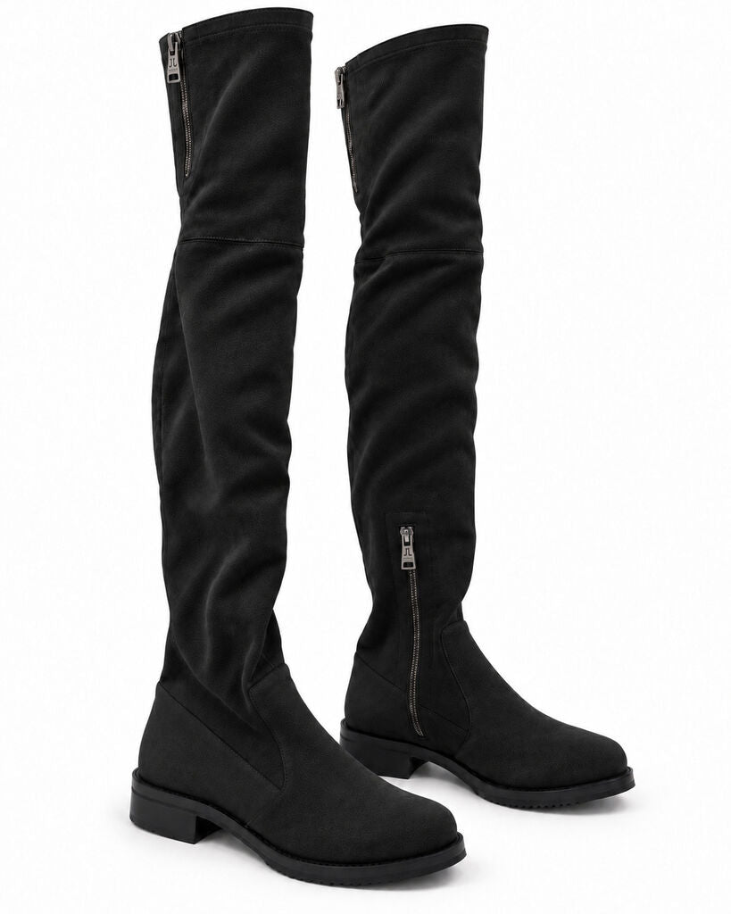 Shoes Camoscio NERO