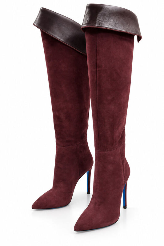 Shoes Camoscio BORDO