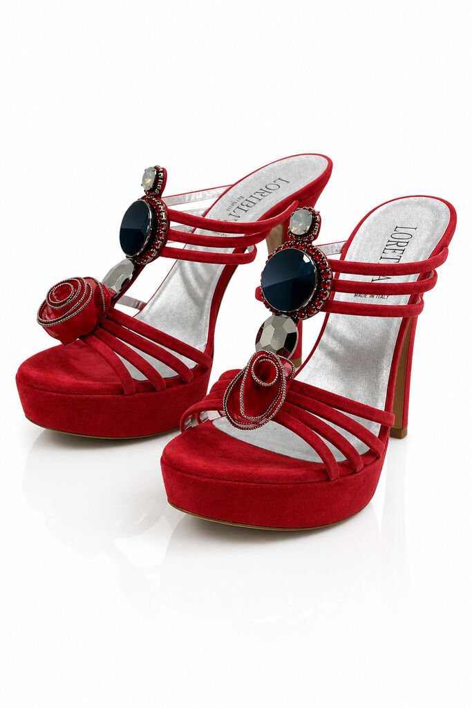 Shoes Camoscio Rosso