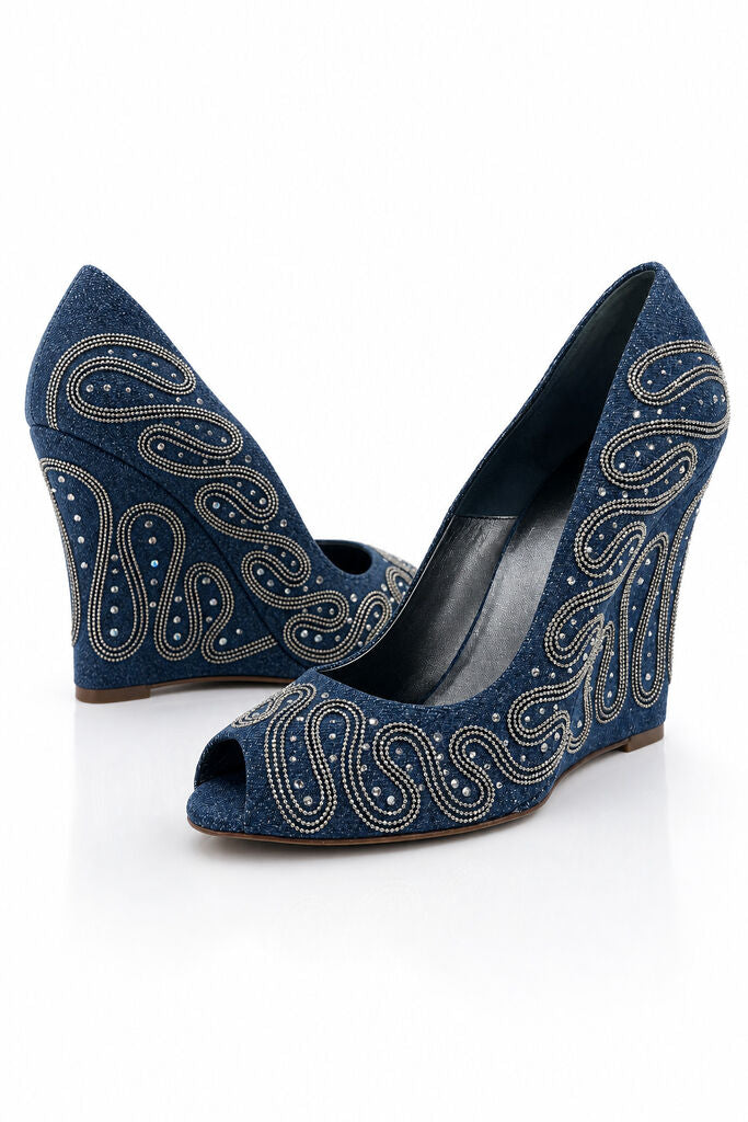 Shoes Jeans Bleu