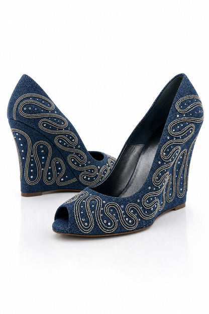 Shoes Jeans Bleu