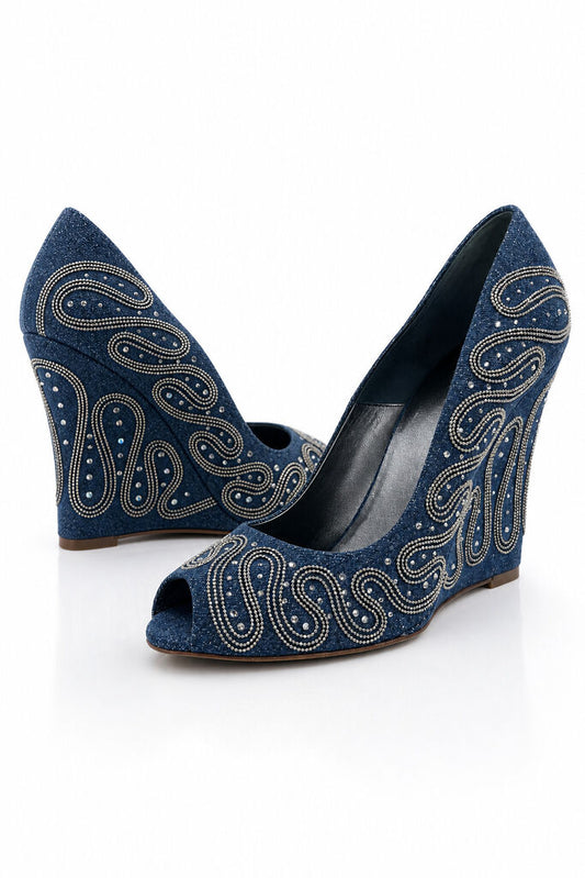 Shoes Jeans Bleu