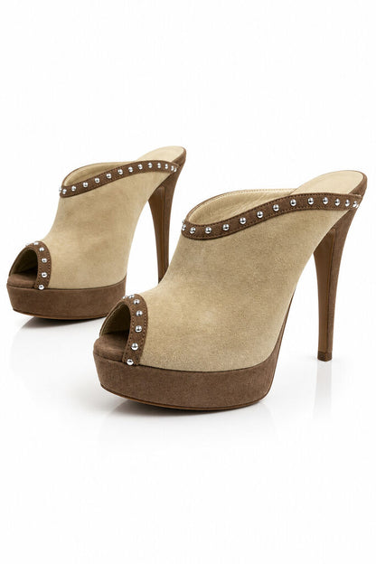 Shoes Camoscio Beige