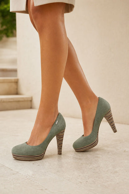 Shoes Camoscio Verde