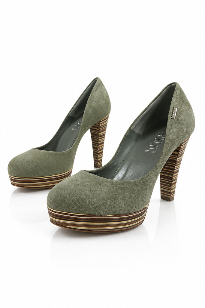 Shoes Camoscio Verde