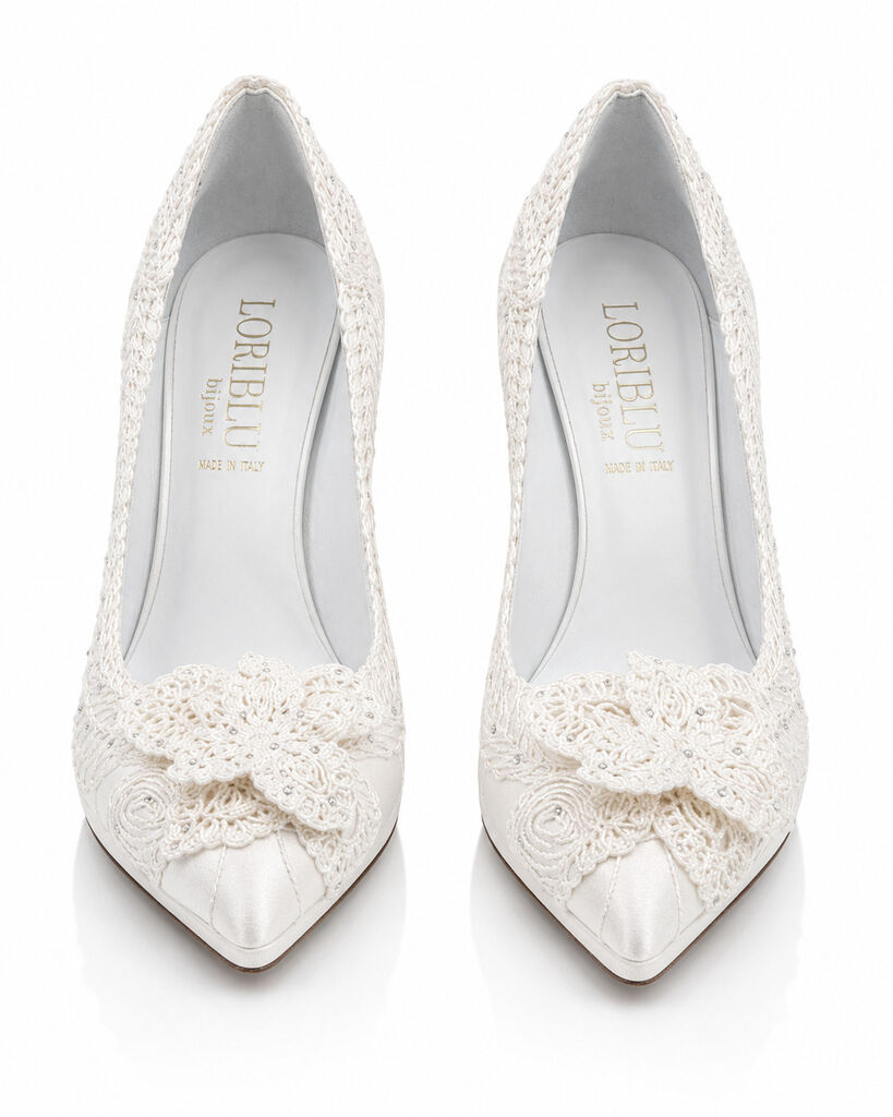 Shoes Raso Bianco