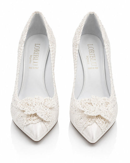 Shoes Raso Bianco