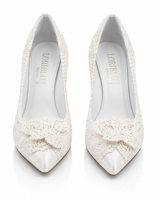 Shoes Raso Bianco