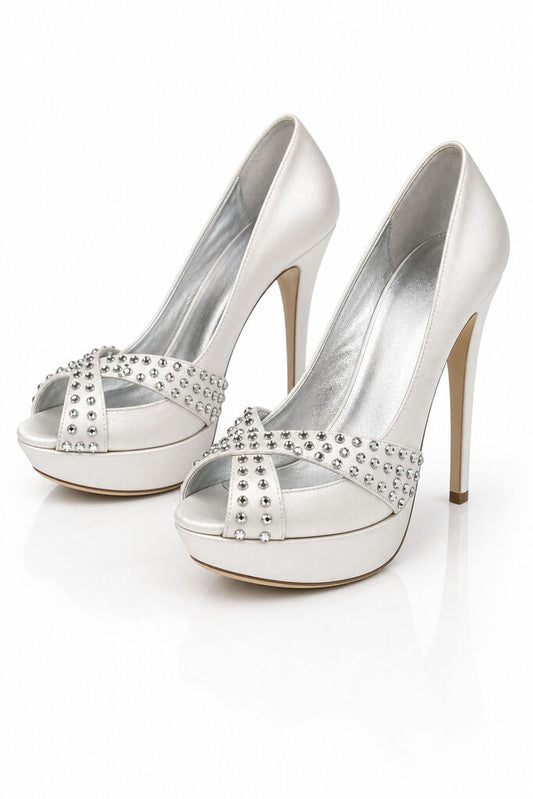 Shoes Raso Bianco