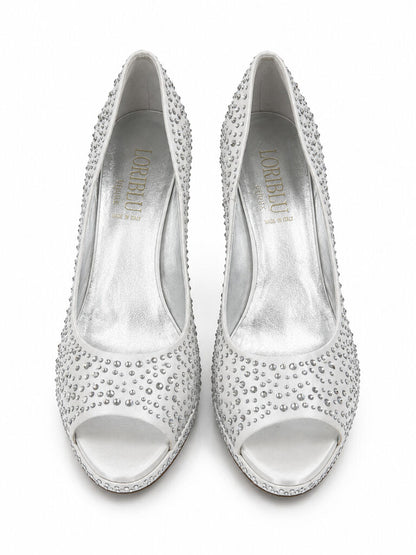 Shoes Raso Bianco