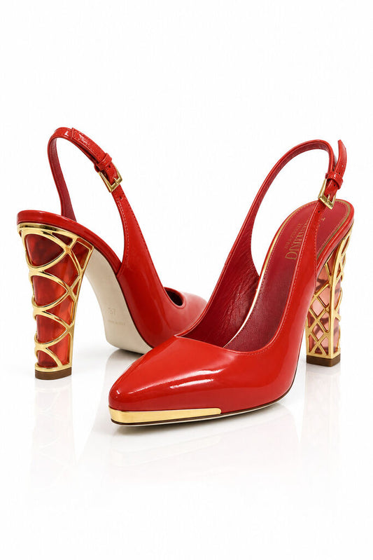 Shoes Vernice Corail